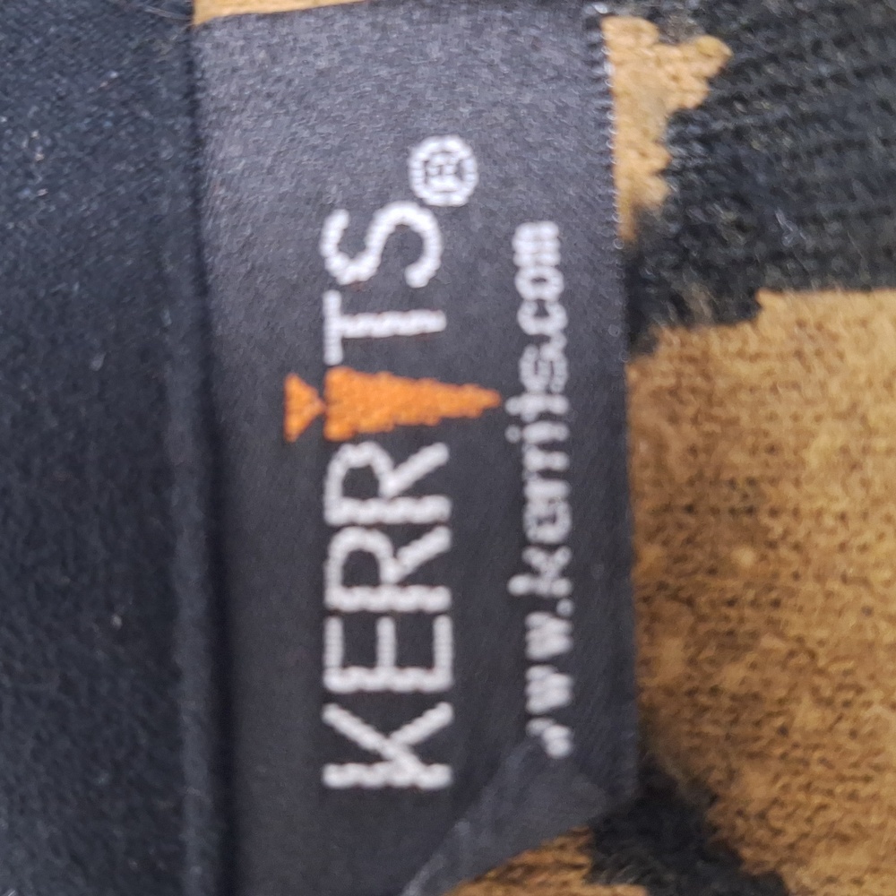 Kerrits Black Brown Abstract Print Western Equestrian Cowgirl Fleece Vest Size M - Picture 13 of 14